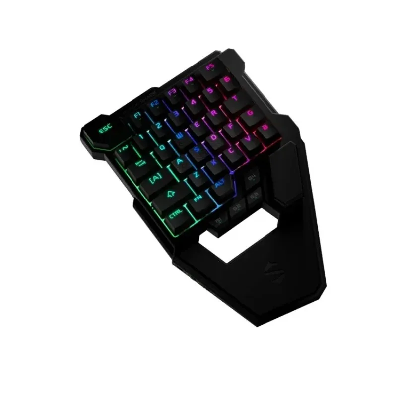 Keypad Game Controller 98%new CHKJ Original for xiaom Black Shark One-Handed Mechanical Gaming Keyboard LED Portable Mini Gaming