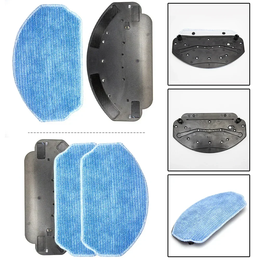 2/3pcs Mop Holder Mop Pad Kit For MAMNV/ZCWA/GTTVO/ONSON - BR150/BR151 MANVINS G20 Kilgone G20 Robot Vacuum Cleaner Mop Parts