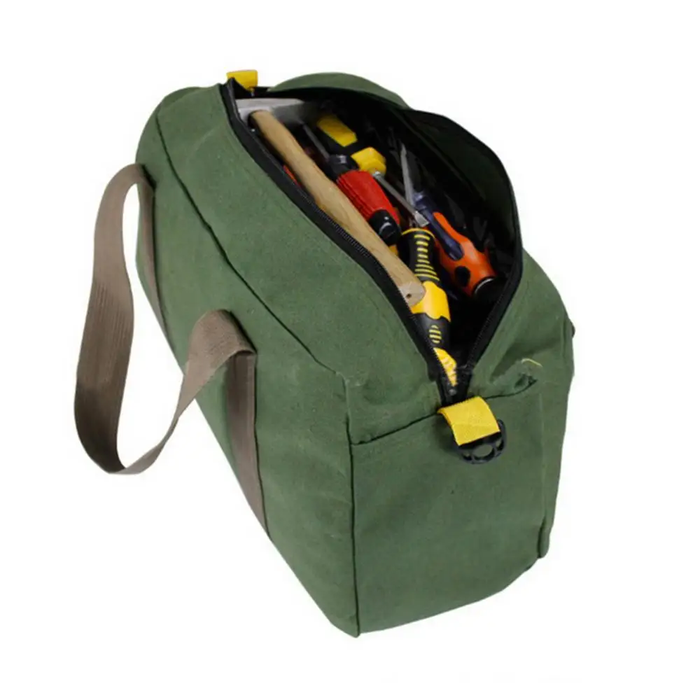Borsa per attrezzi multiuso in tela Borsa per attrezzi hardware multitasca professionale di alta qualità Borsa per organizer portatile per piccoli attrezzi