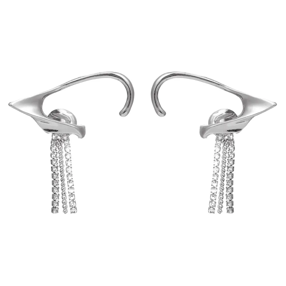 

Tassel Ear Clip Cuff No Piercing Reliable Clamp Women Ear Cuff Fashion Jewelry Decoration Everyday Wear Wedding Prom