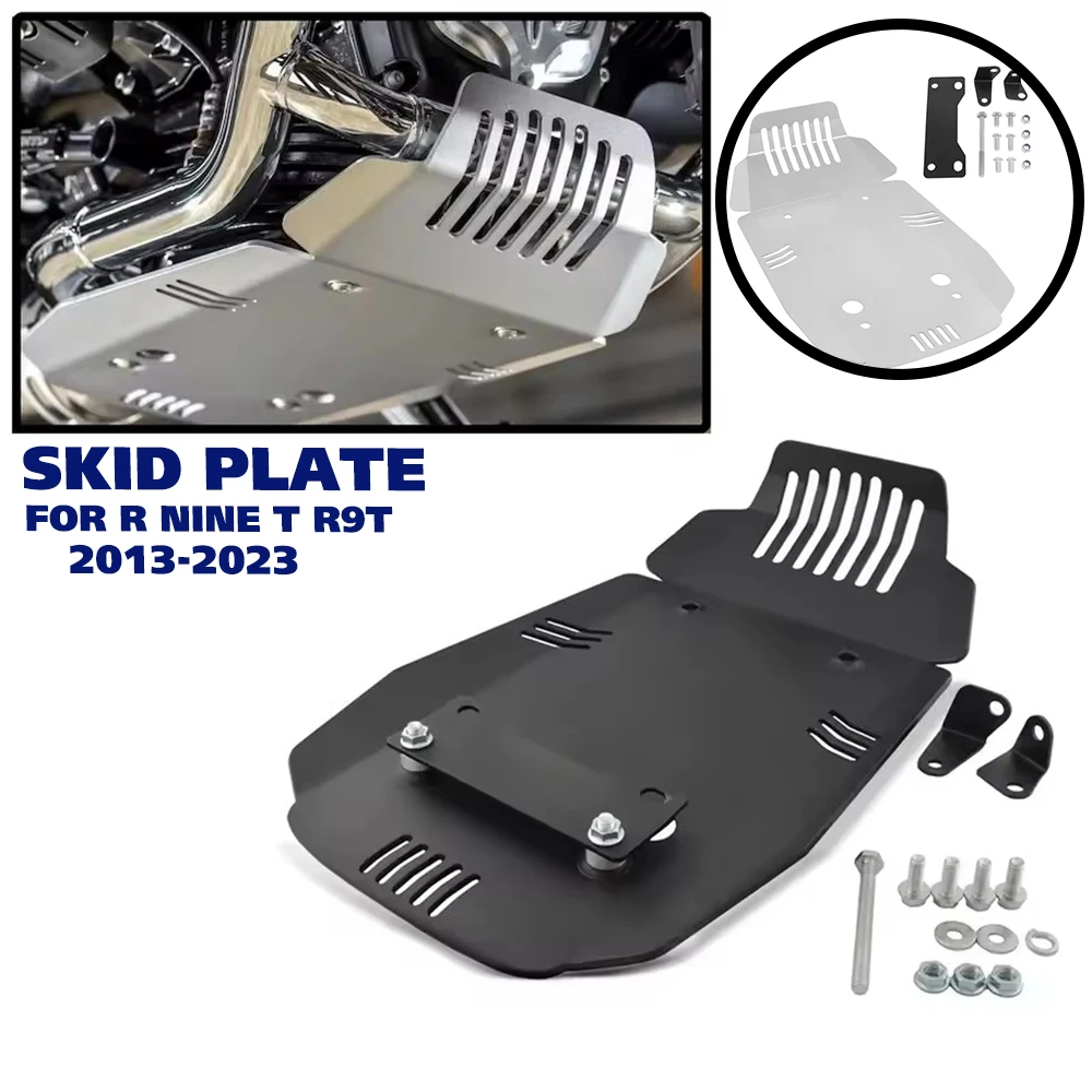 For BMW R Nine T NineT R9T Scrambler Pure Racer Urban 2013-2023 Lower Skid Plate Engine Chassis Guard Protection Belly Pan Cover