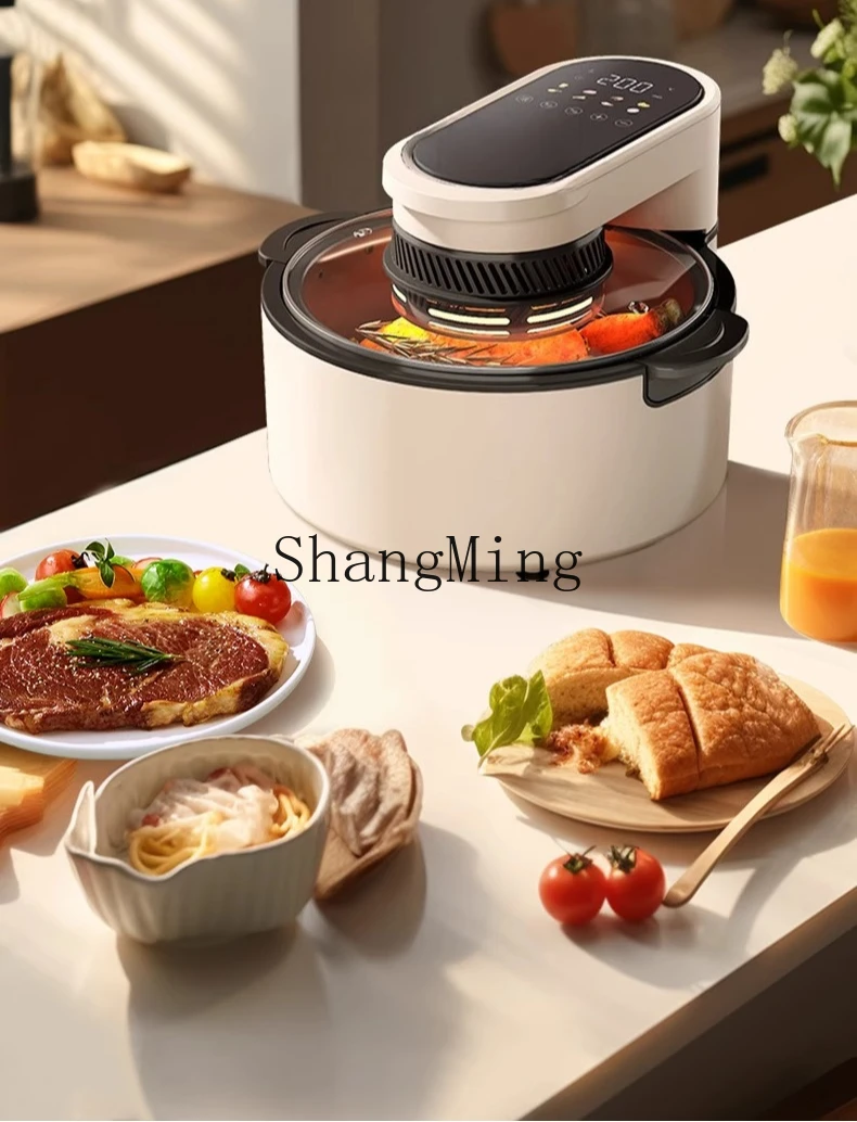 ZYY visual no need to turn over smart electric oven household large capacity multi-function machine 8L