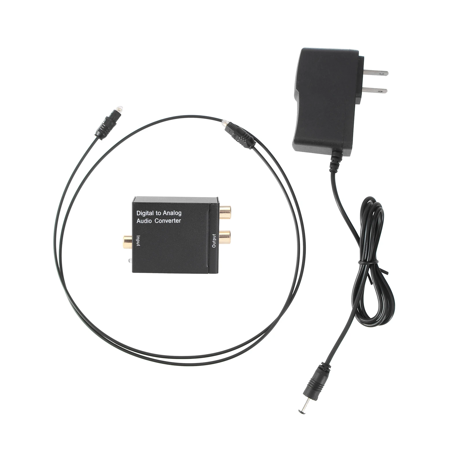 

Audio Converter Optical To Analog Spdif To Adapter For Dvd Aluminum Mini Dac