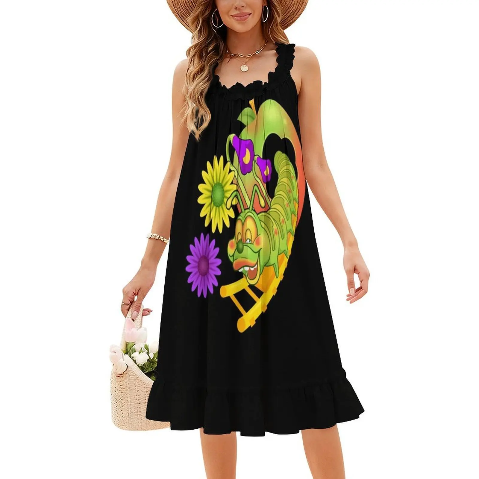 Wackiest Worm Roller Coaster Sweetheart Neckline Dress Elegant Summer Party Dress For Women Wacky Worm Roller Big Enthusiast