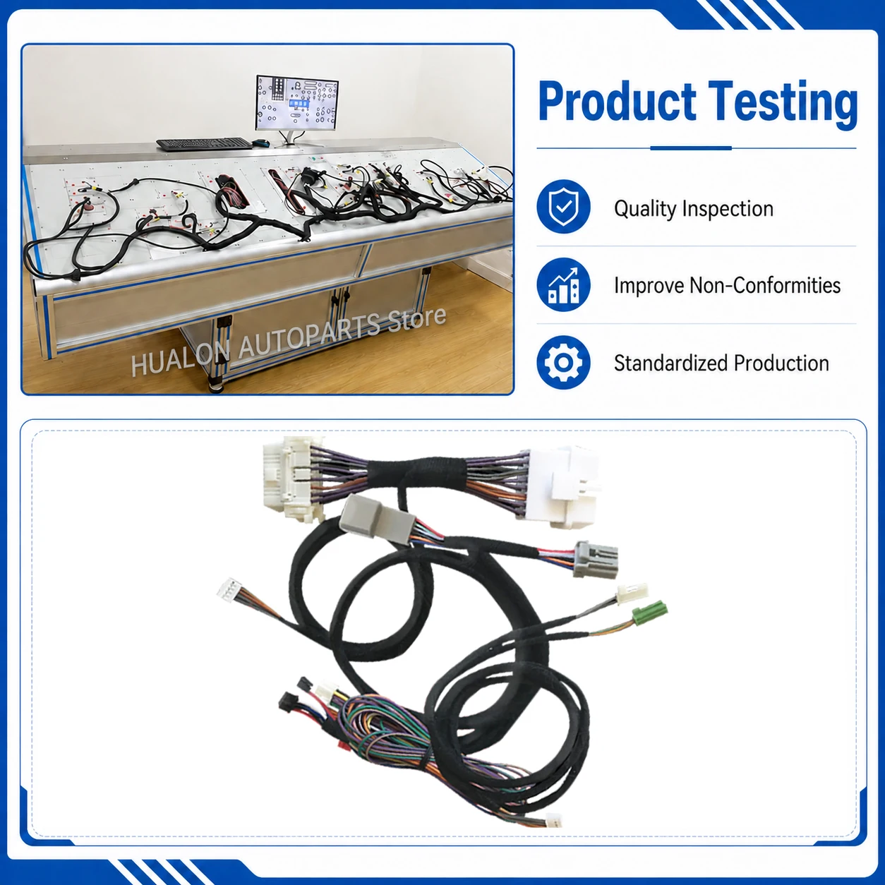 THAR-CHR7 Vehicle Electrical Wiring Harness For Chevrolet Vehicles