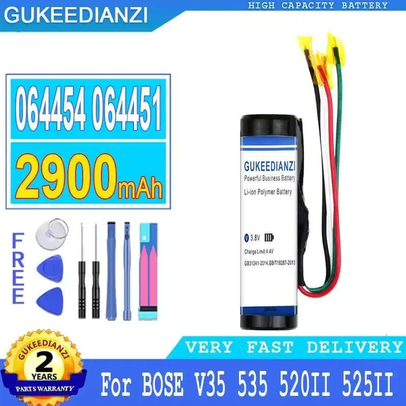 

Bluetooth Speaker Battery 064454 064451 2900Mah For Bose V35 535 520II 525II 535II T20 Series