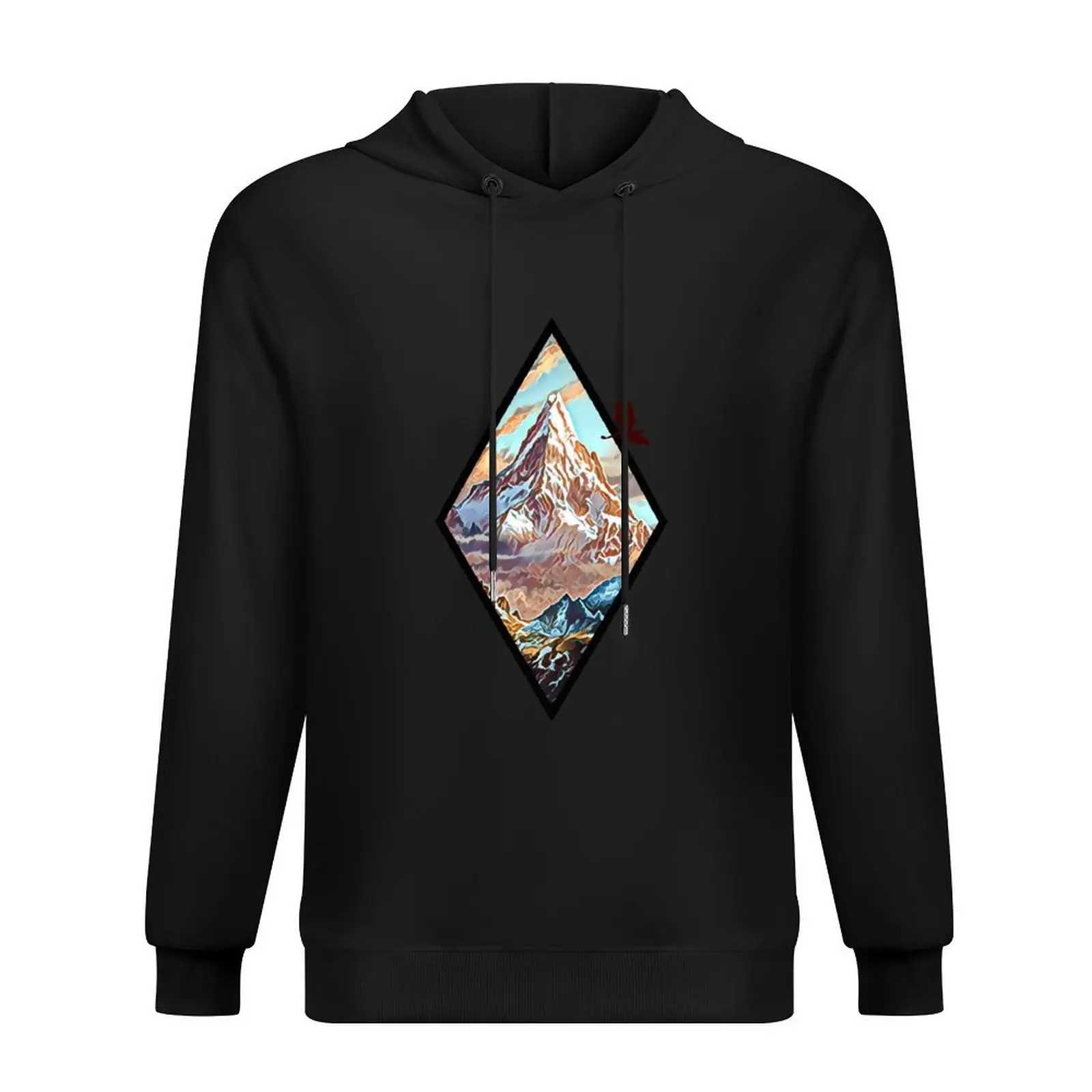 

The Lonely Mountain - Dragon - Diamond Frame - White Fantasy Hoodie men's winter sweater hoodie oversize