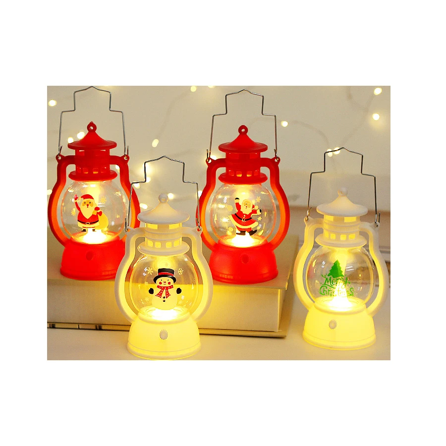 

Santa snowman light home decoration Christmas decorations