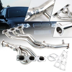 Exhaust System 201 Stainless Steel Exhaust Manifold Header For BMW E46 320i E60 525i
