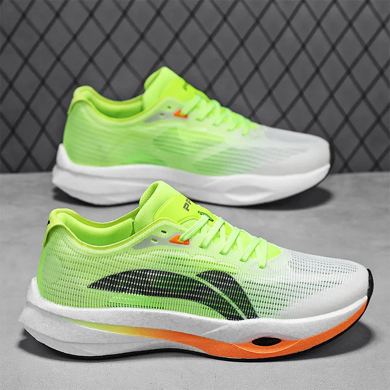 

Мужские кроссовки, нескользящие дышащие кроссовки для пары, уличные сетчатые кроссовки для бега, амортизирующие роскошные туфли, обувь для бездорожья