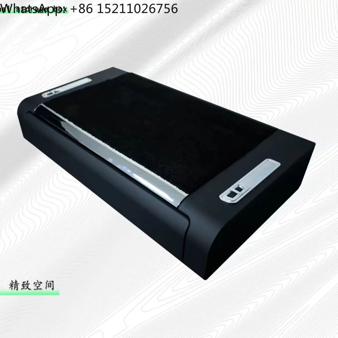 For Multifunctional Electric PVC Leather Back Seat Organizer for SUV MPV Off-Road Business Vehicles CN/FUJ New Condition
