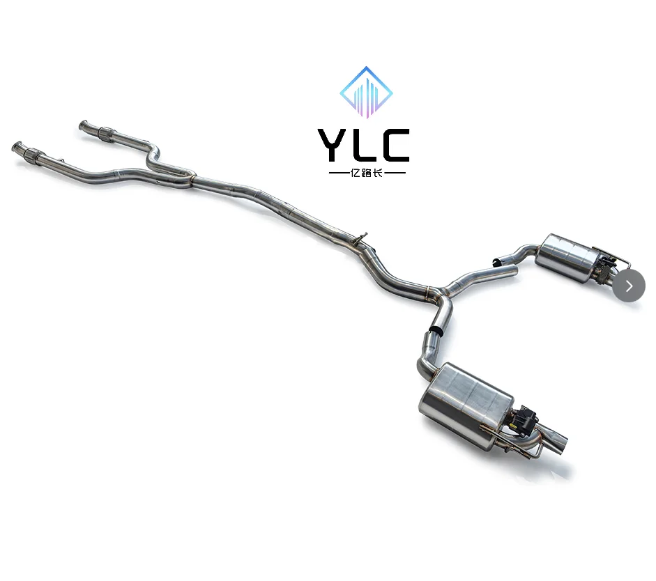 Power Enhanced cat Back Exhaust System Suitable for Mercedes Benz E450 V6 3.0T 2016-2023, Directly Customized by the Factory