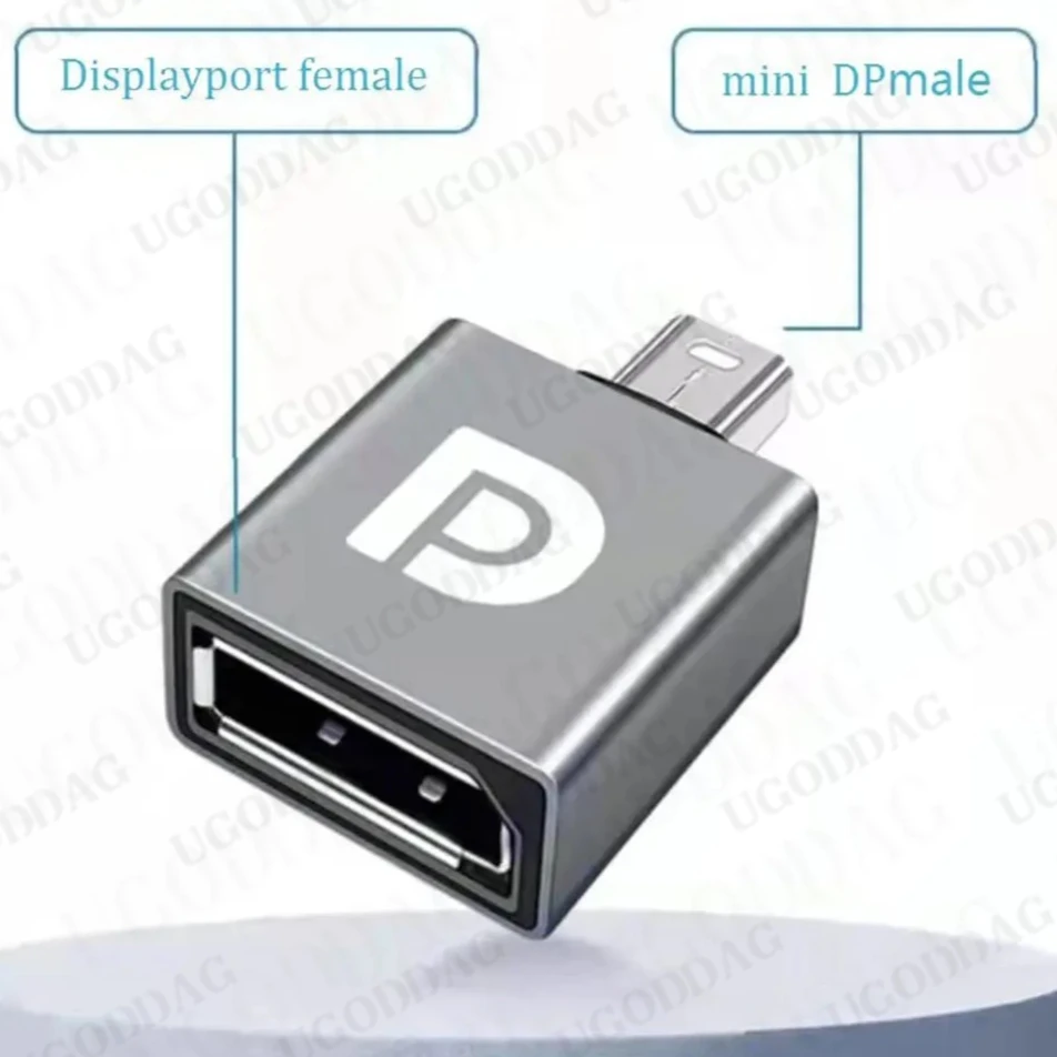 Переходник Mini Displayport-Displayport 8k DP1.4 8K @ 60Hz DP Mini Male-DP Female