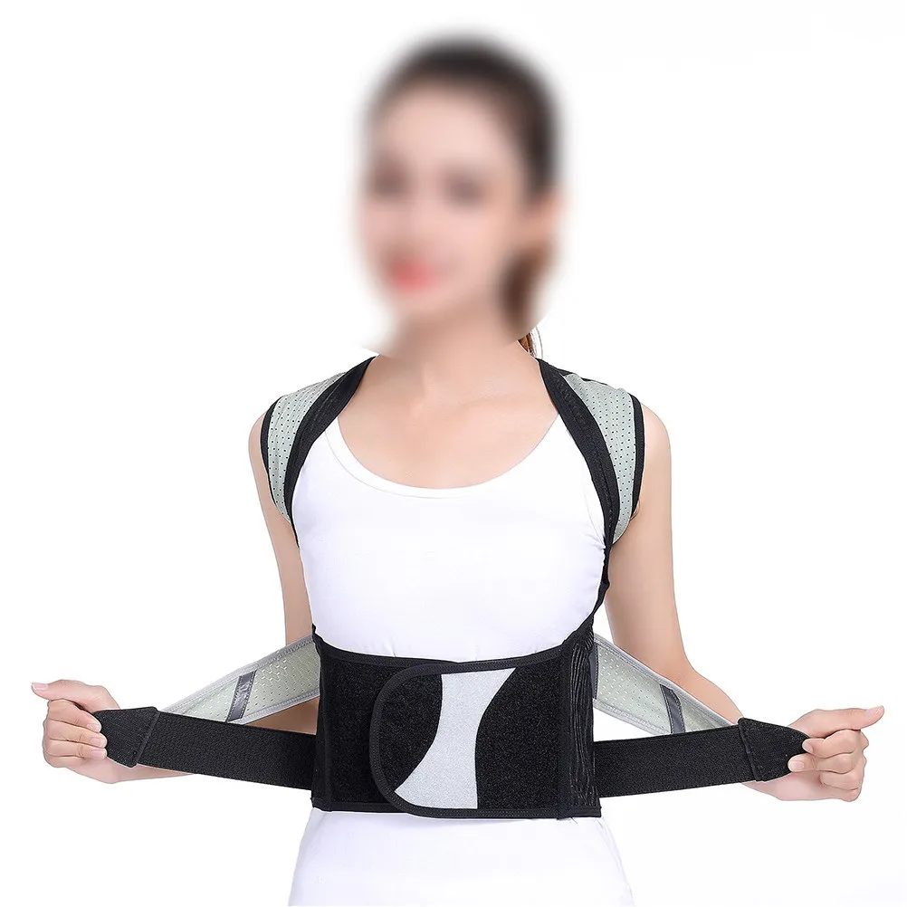 

Back Posture Corrector Breathable Humpback Belt Size Xs Comfortable Sitting Posture Shoulder Back Belt Humpback Corrector