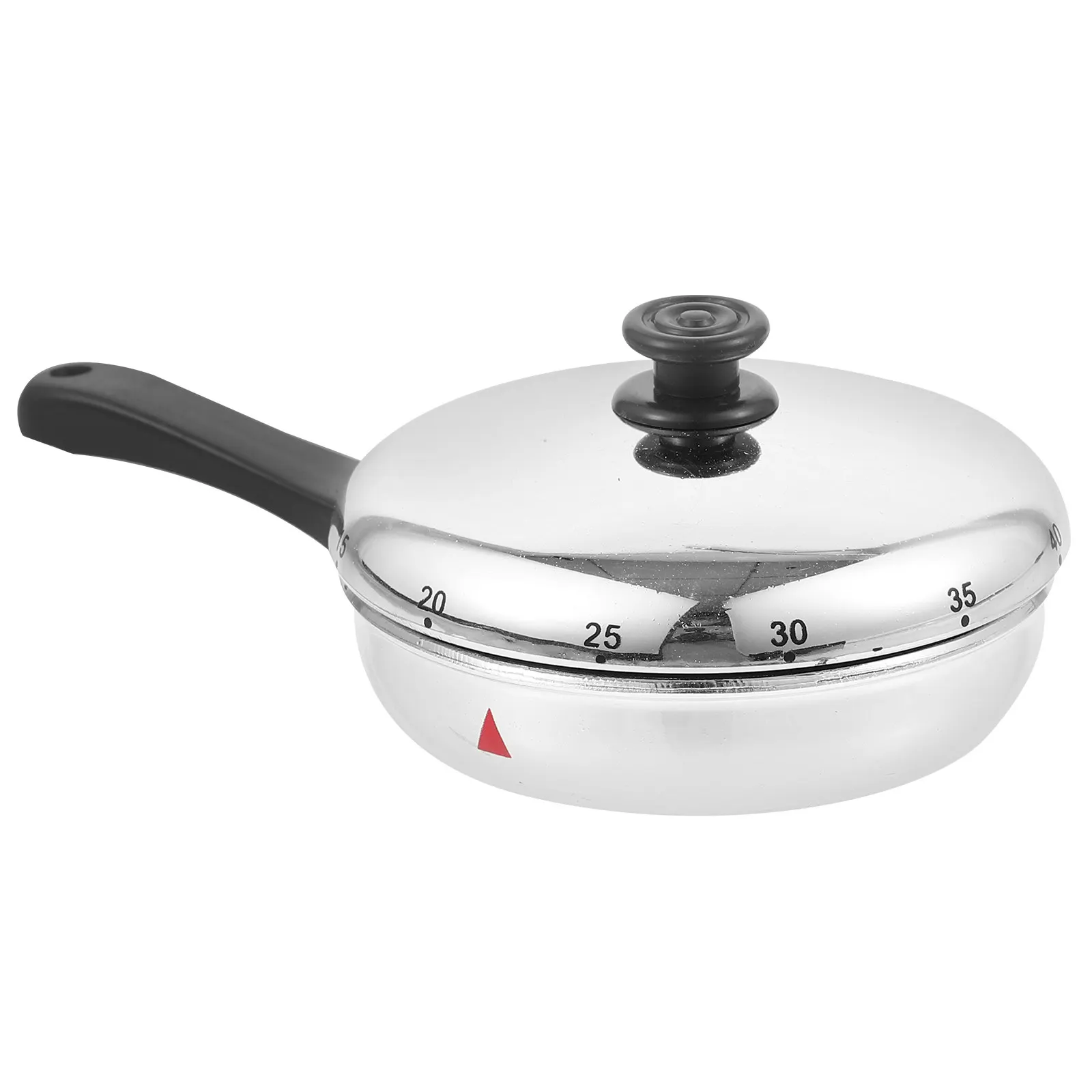 Mechanical Kitchen Timer Stainless Steel Manual Countdown Timer for Baking, Egg Boiling, Cooking & Household Use