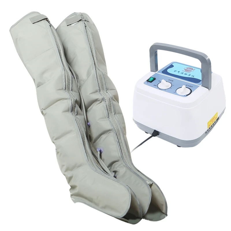 

Pneumatic massage instrument air pressure wave fields leg edema hemiplegia varicose veins massage apparatus