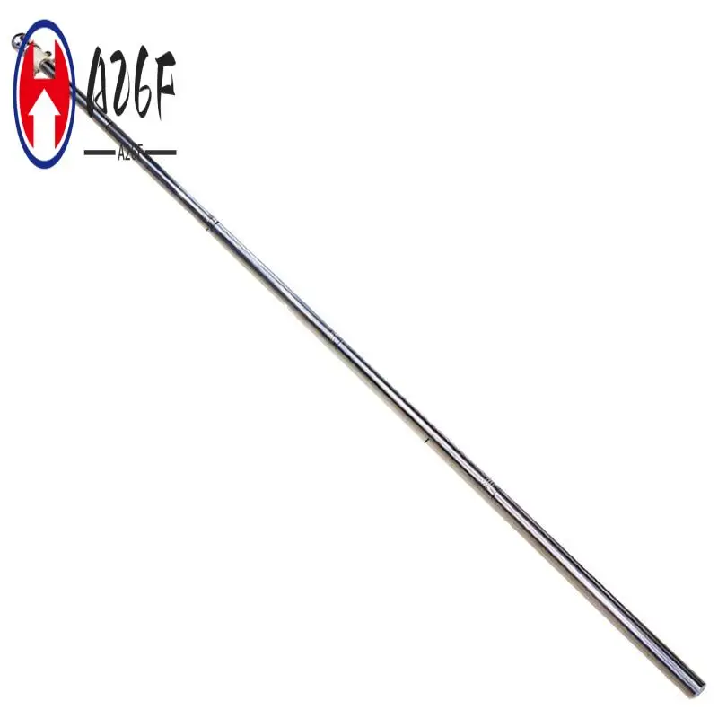 A26F-Outdoor Flagpole Anti-Winding Free Rotating Flagpole Metal Flagpole Detachable Garden Flagpole