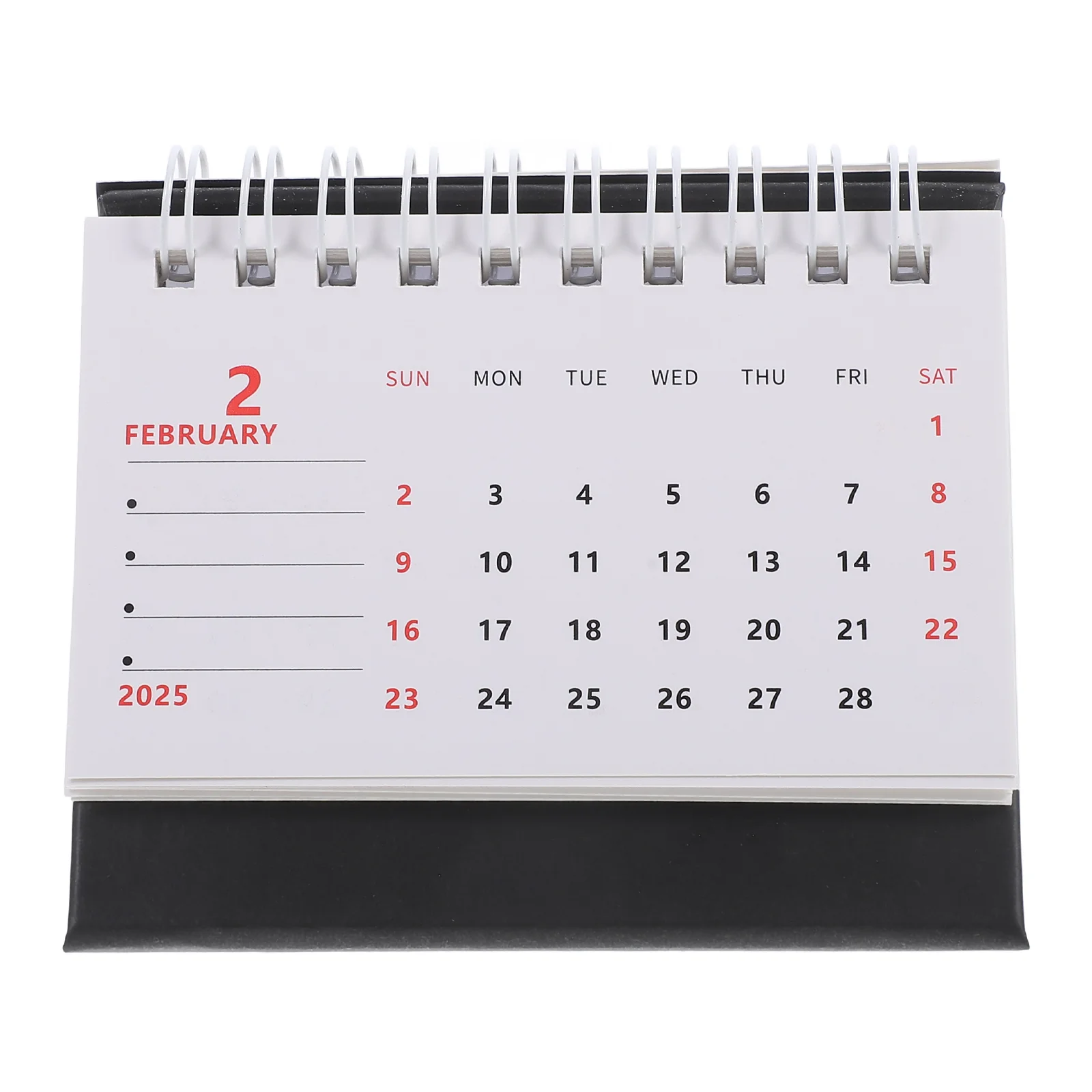 2025 Desk Calendar Note Office Accessories Whiteboard Daily Use Paper Household Monthly