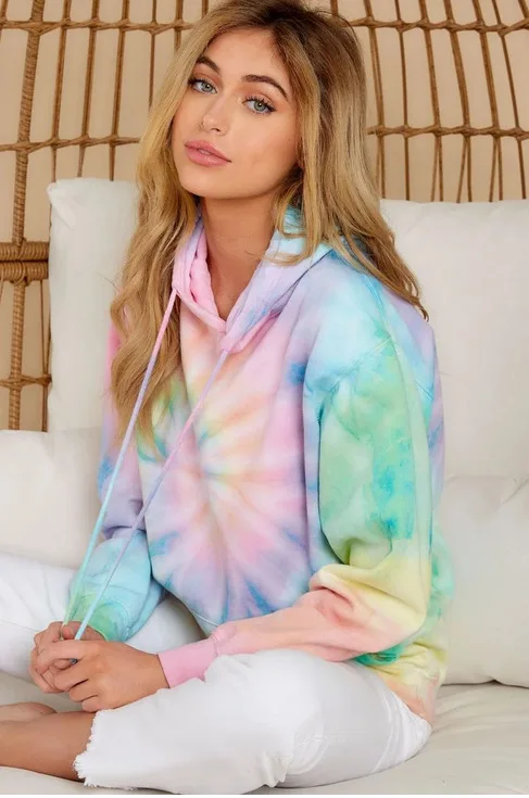 تخصيص المرأة الكبار الأزياء السترة هوديي المنزل عارضة فضفاض هوديي طويلة الأكمام المطبوعة الرياضة نمط ارتداء اليومي اللباس #5