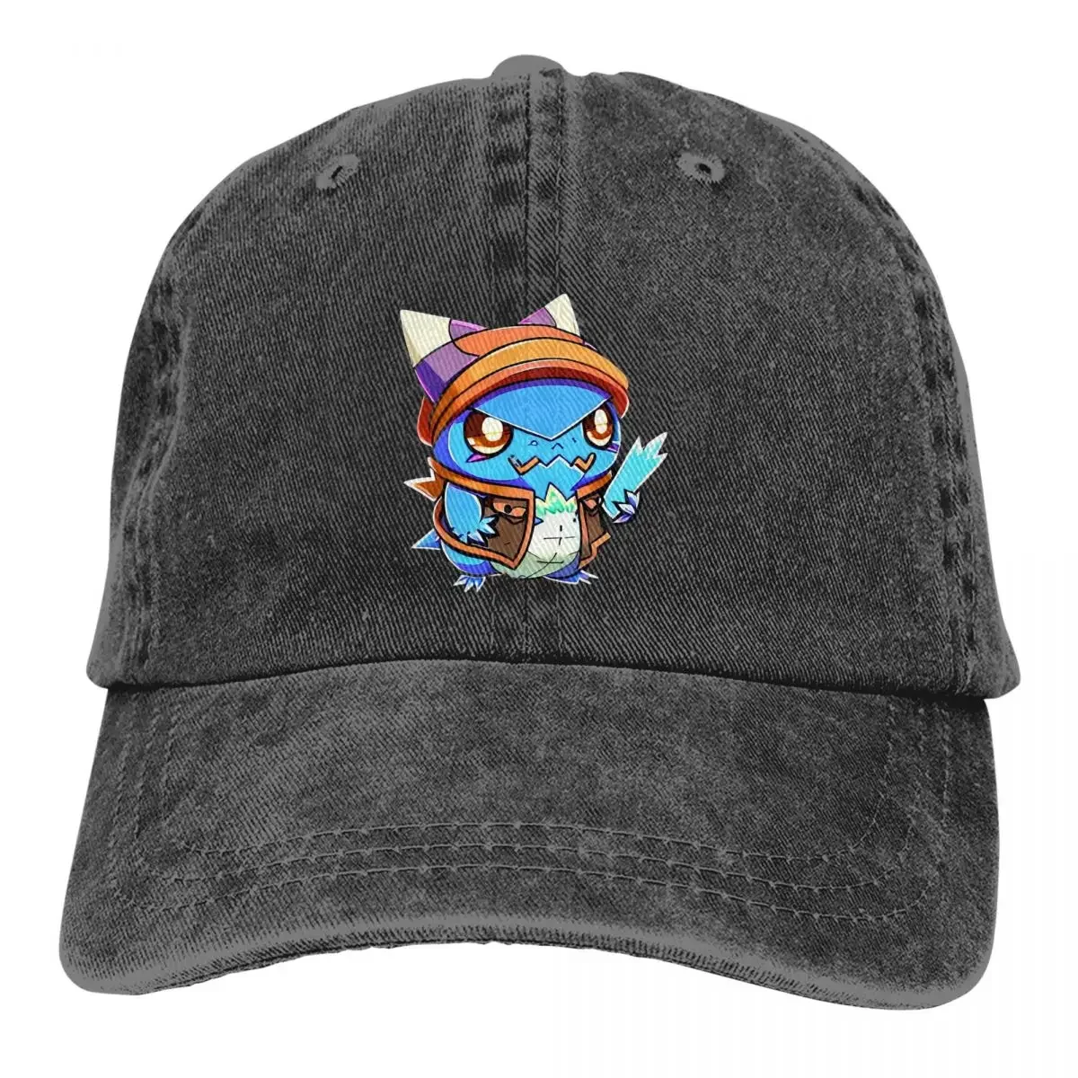 

Inspired Monster Baseball Cap Men Hats Women Visor Protection Snapback All Seasons Travel Adjustable Japanese Cartoon Caps