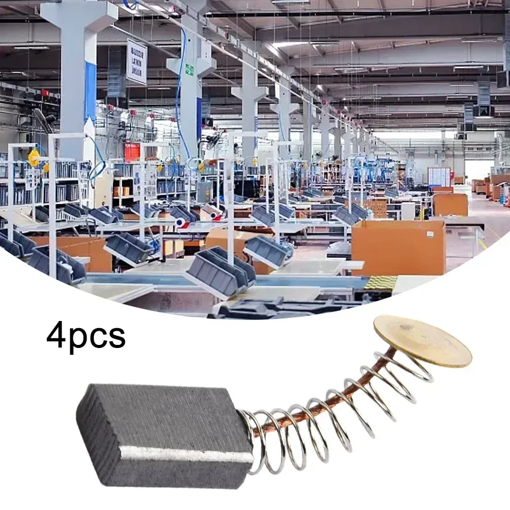 

4 Pcs Motor Carbon Brush Engine Replacement Parts 16*12.5*6.5mm Angle Grinder Carbon Metal Power Tools Spare Parts