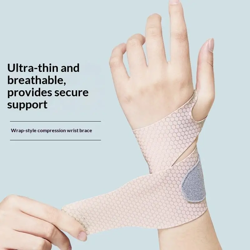 Wrist Support Brace Carpal Tunnel Support Breathable Wrist Protector Pressurized Wrist Wraps Unisex Ultra Thin Brace