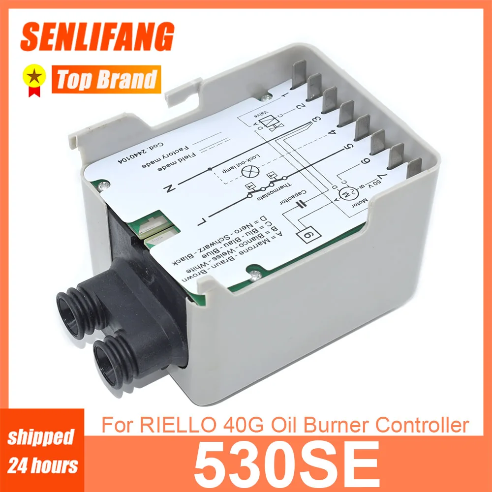 NEW Controller Control Box 530SE Compatible for RIELLO 40G Oil Burner Controller