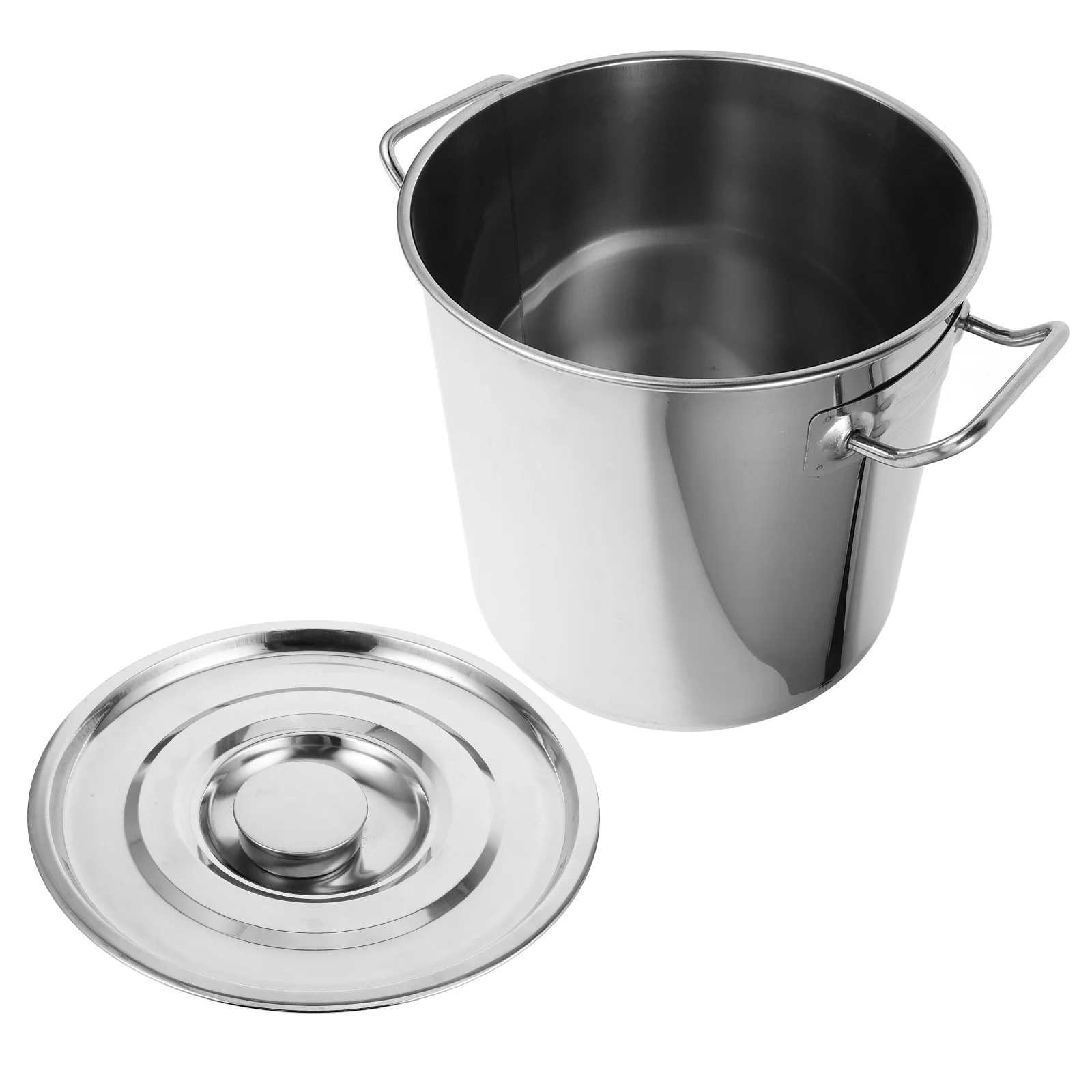 

Маленькая кастрюля из нержавеющей стали с двойной ручкой, кастрюля для супа, кастрюля для тушения молока, многофункциональная кухонная кастрюля