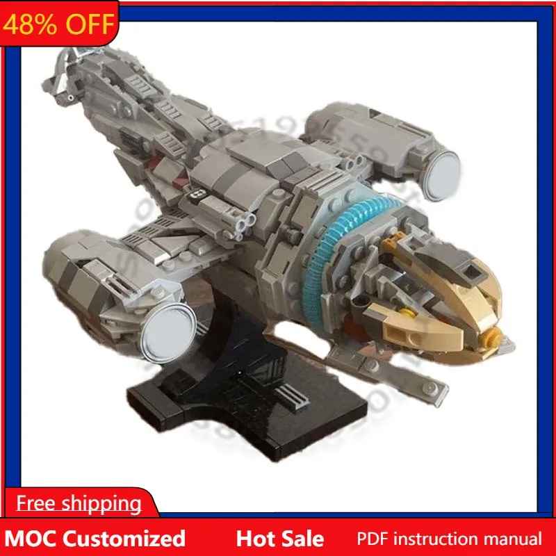 

670 PCS Star Battle Class Serenity Midi-Scale MOC Customize Modular Building Block Popular Model Kids DIY Boys Festival Toy Gift