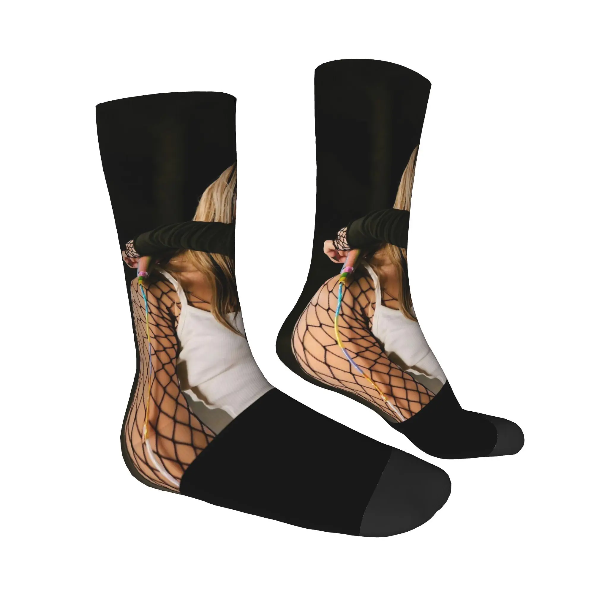 أزياء الرجال النساء طاقم الجوارب Lolas البوب الموسيقى المغني Indigos الزي سوبر لينة امتصاص العرق الجوارب