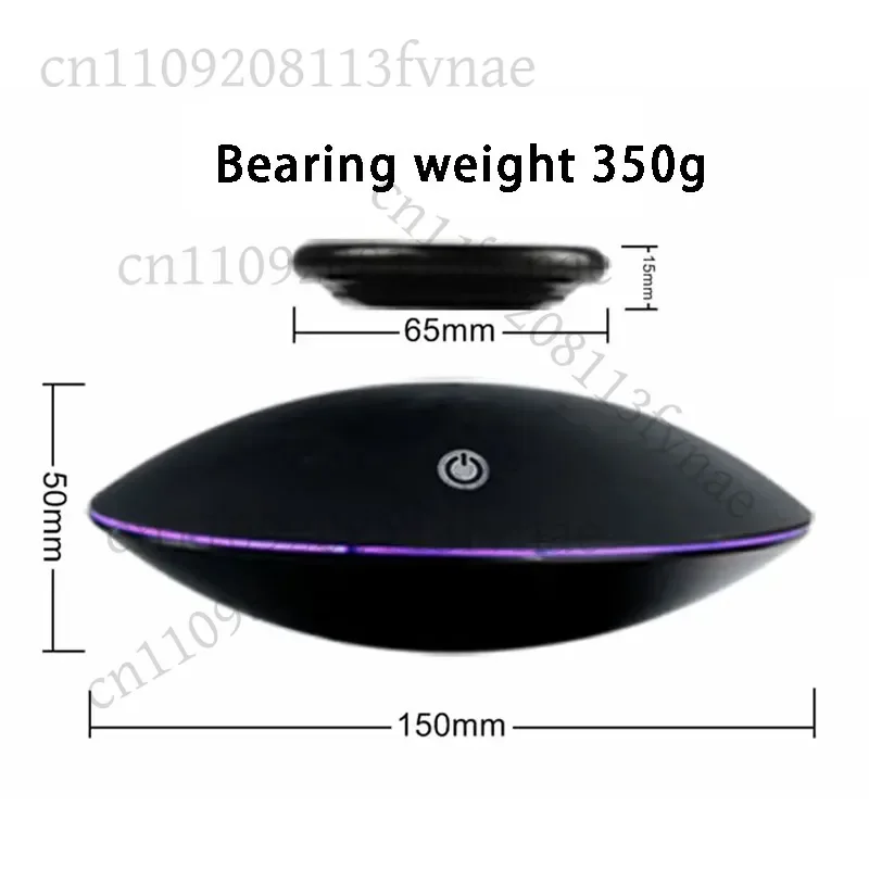 Magnetic Levitation Display Stand Creative Black Technology Ornaments 360-Degree Rotating Display Stand Birthday Gift