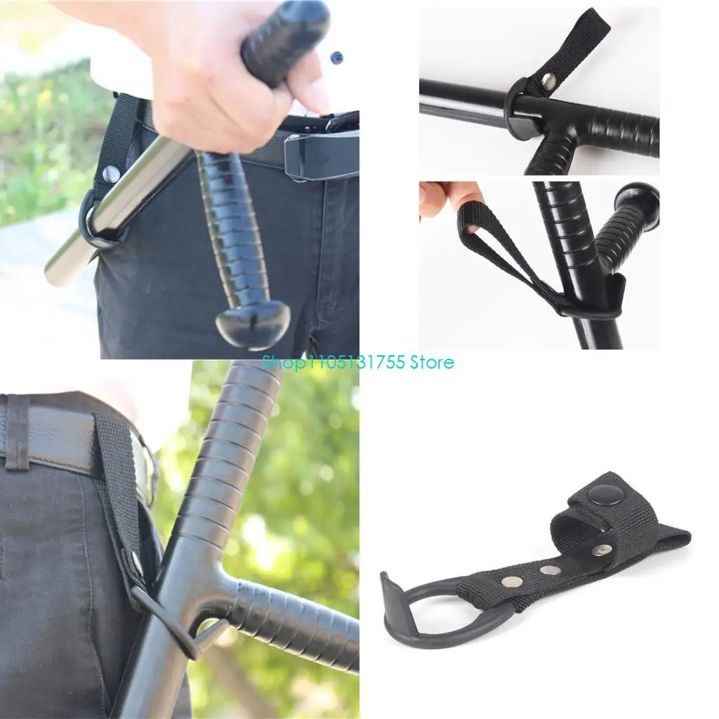 K0EF T Handle Cane Sleeve Nylon ABS Texture for Long Service Performances