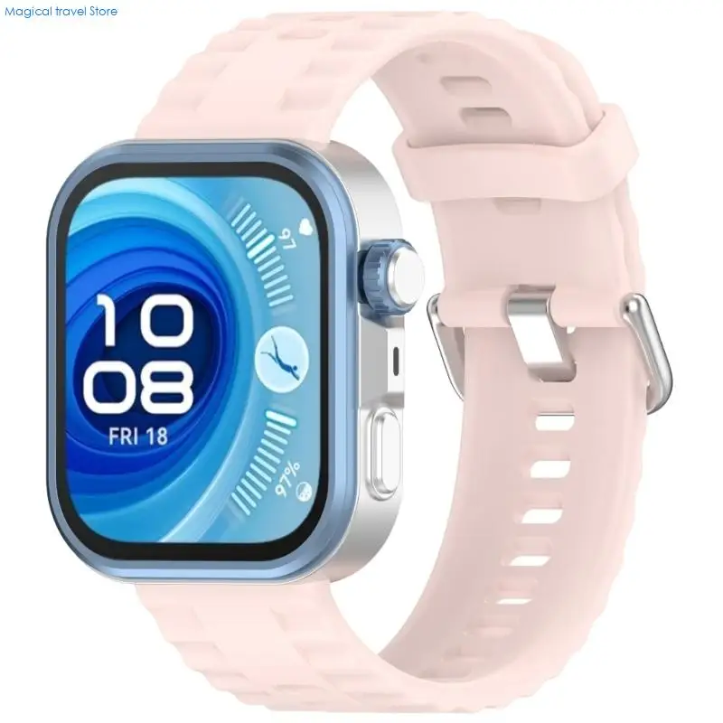 N2UB Soft Silicone Watch Bands for Watch Fit 3/4 Women and Man Sports Watch Bands Replacement