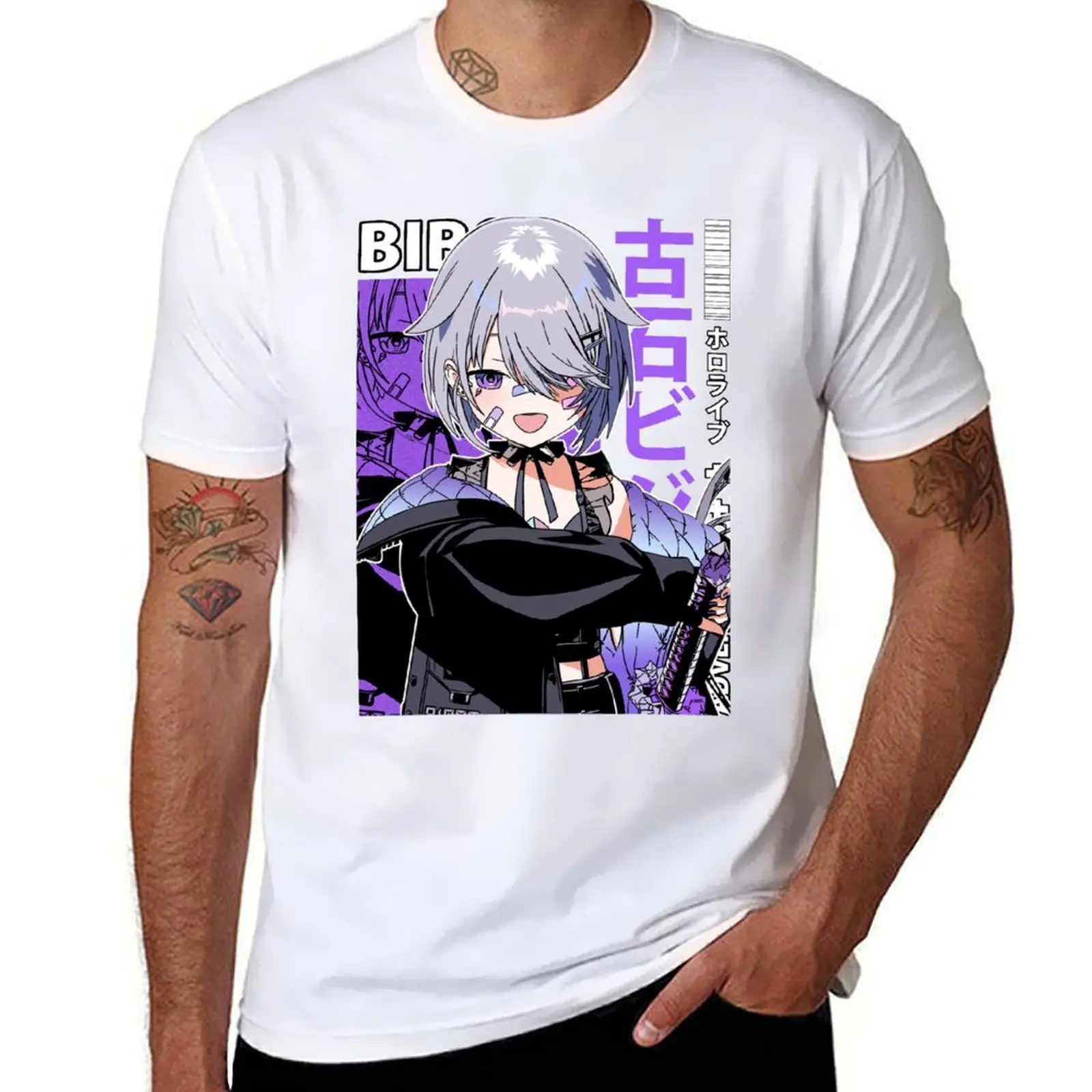 Koseki Bijou Biboo is Approaching T-Shirt t shirt men 100% cotton luxury brand t shirts for man cotton funny T-Shirt