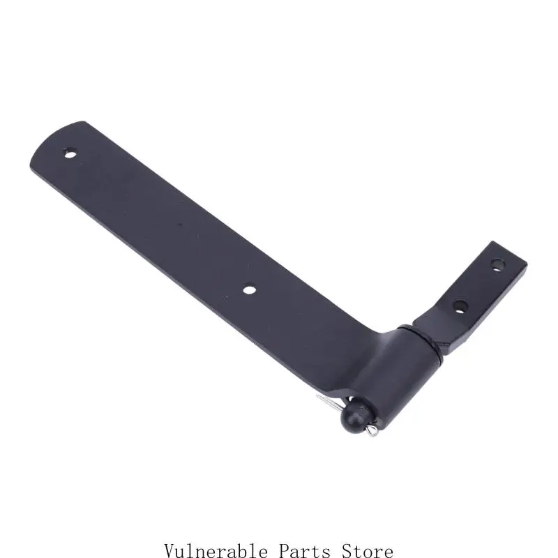 Pickup Truck Bed Gate Replacement Hinge, Metal 2-Arm Joint with 4 Predrilled Holes for Routine Opening and Closing