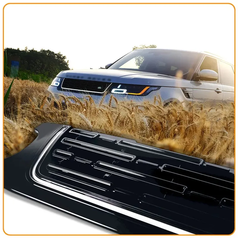 

Factory Price Car Body Parts Upgrade Front Grill Facelift Bumper Grille With Light for Range Rover Sports 2014-2017 up to 2