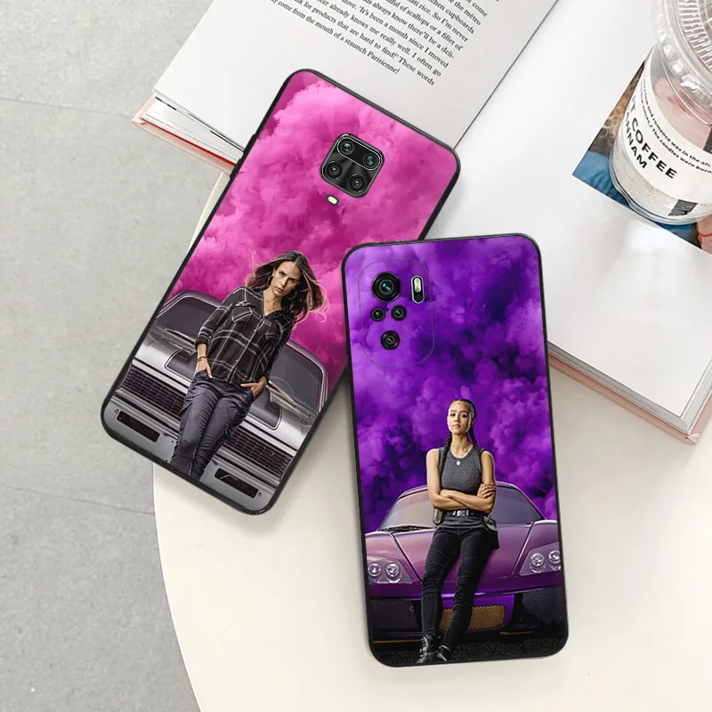 Matte Phone Cases For Redmi 9 9A 9C 9T K40 K60 A3 A2 A1 Plus Note 9s 8T 7 8 Pro A3X K60E Fast Furious 9 Black Soft Cover