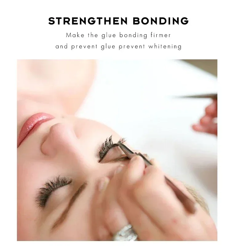 Gollee Eyelash Extensions 15ml Eyelash Cleansing Primer Super Bonding 0.5s Lash Extension Glue Professional Eyelash Adhesive