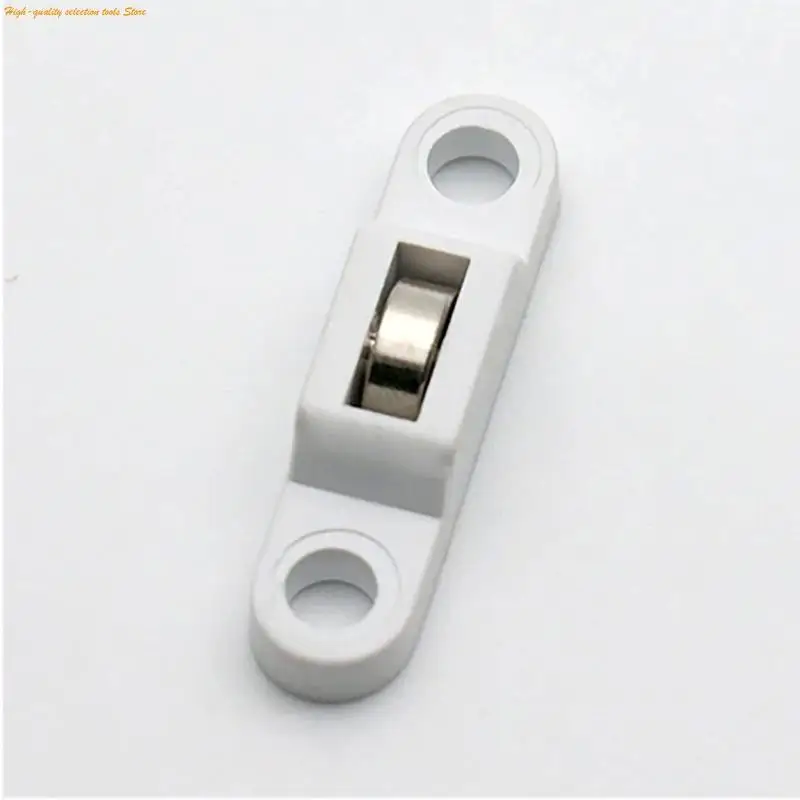 203F Thickened Silent Wardrobe Sliding Door Pulley Partition Sliding Door Closet Sliding Wheel Wardrobe Pulley Double Wheel - Image 5