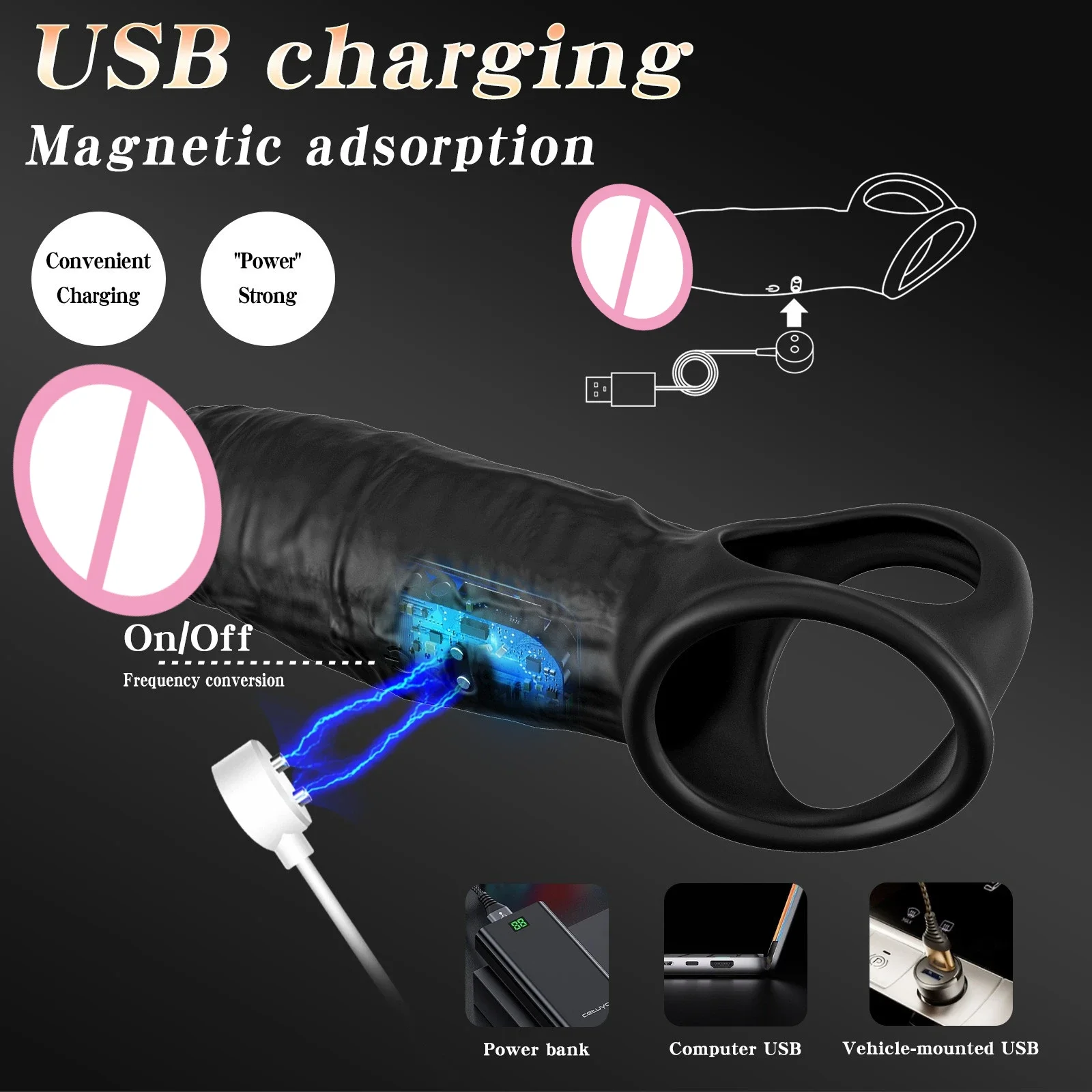 App Gigante Manicotto per l'ingrandimento del pene Manicotto per l'estensione del pene realistico Preservativo riutilizzabile Anello del rubinetto Giocattolo del sesso per gli uomini Ingrandimento del pene