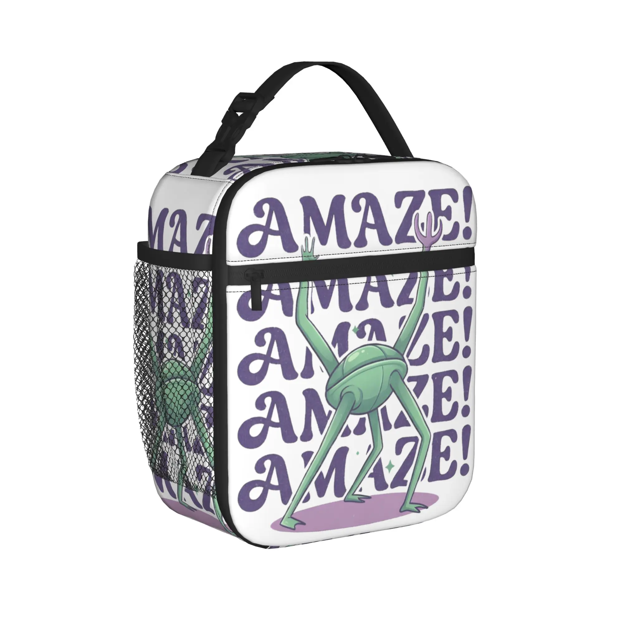 

Rocky Amaze Project Hail Mary Insulated Lunch Bags Thermal Bag Reusable,Lunch Container Leakproof Tote Lunch Box Bento Pouch