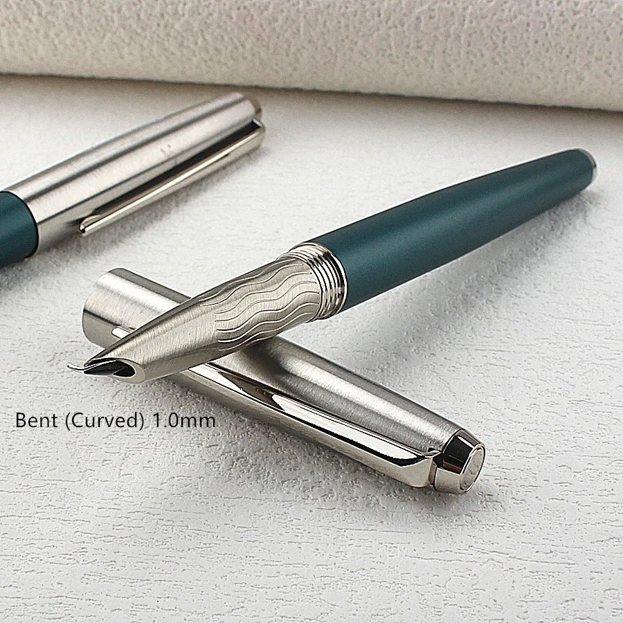 

High Quality Bent 1.0mm Luxury Fountain Pen Metal Inking Pens for Office Supplies School Supplies Stationery