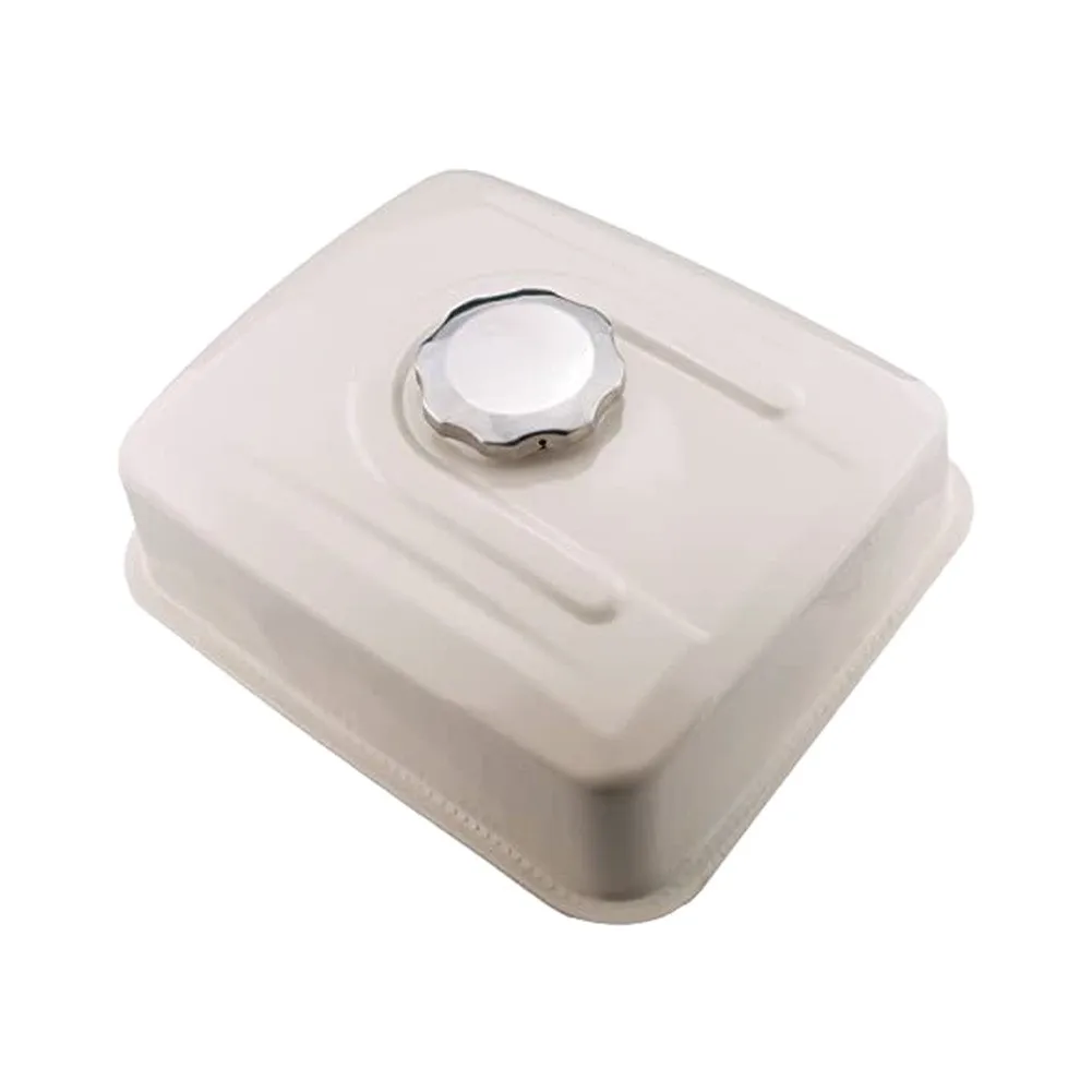 Gas Tank for Honda For GX390 For GX340 GX420 and 240cc 270cc Engine Applications - White Metal with Mounting Hardware