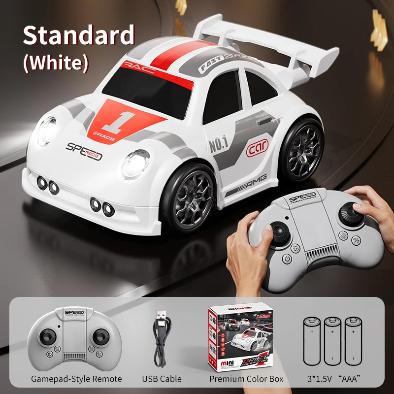 2026 Nieuwe C6 RC Drift Auto met Dubbele Lichtmodus, Geluid, Camera, Schermbediening, Slimme Inductie, Volgfunctie, Kinderspeelgoed, Cadeau - afbeelding 1