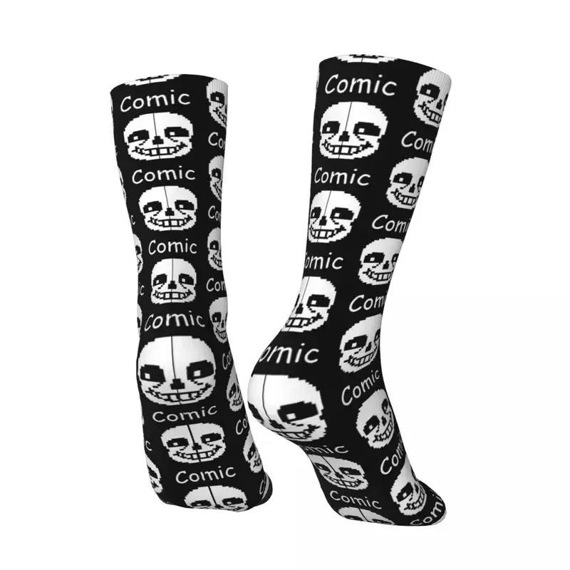 Comic Sans Undertale-Calcetines Unisex de invierno, a prueba de viento, estilo callejero, Crazy