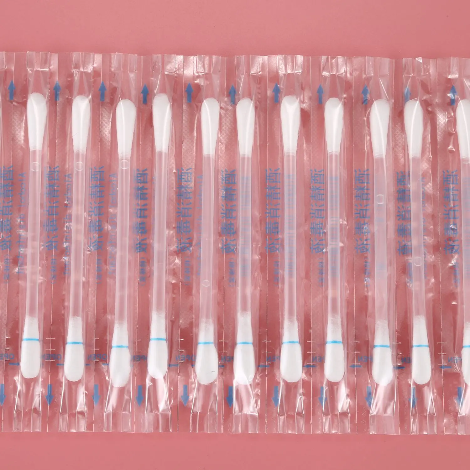 

The New Disposable Alcohol Stick Disinfected Cotton Swab Emergency Care Sanitary Women Makeup Cotton Buds Tip For