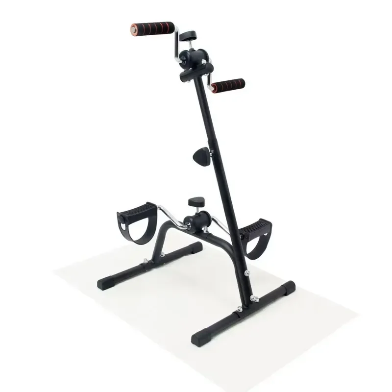 Portable Mini Exercise Bike Adjustable Resistance Pedal Exerciser Digital Display Home Fitness Equipment for Leg Arm