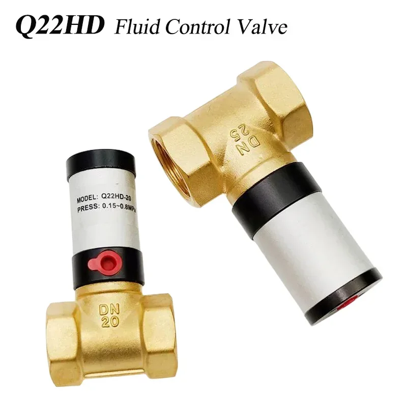 HLH Q22HD-15/20/25/32/40/50 Q22HD Pneumatic Air Fluid Control Valve DN15/20/25/32/40/50 Vacuum Switch Water Valve Shut-off Valve