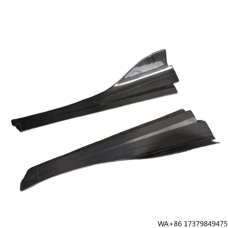 

Used for the 2015-2018 Mclaren 720S Upgraded V-style True Carbon Fiber Side Skirt Body Kit