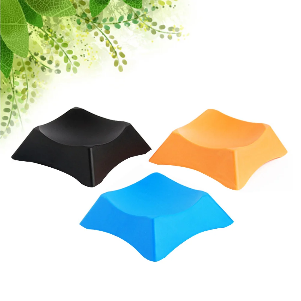 2 pçs suporte de bola para exibição de quebra-cabeça base de plástico suporte crianças jogo acessório cor aleatória suporte de bola